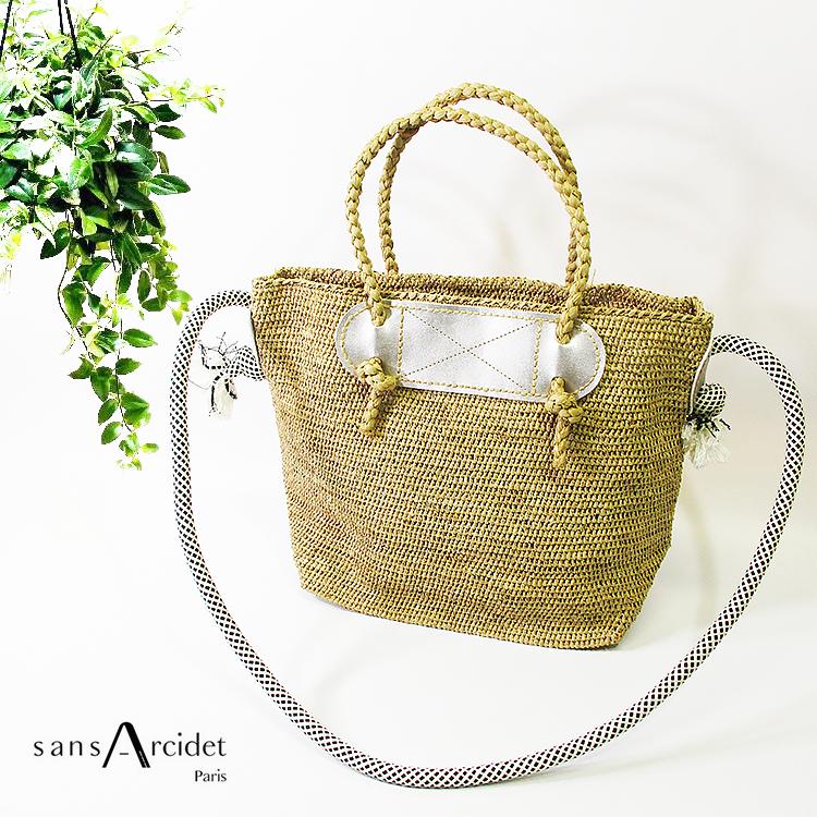 SANS ARCIDET レディース かごバッグ ATACAMA SMALL SANS ARCIDET レディース かごバッグ ATACAMA SMALL (Sans