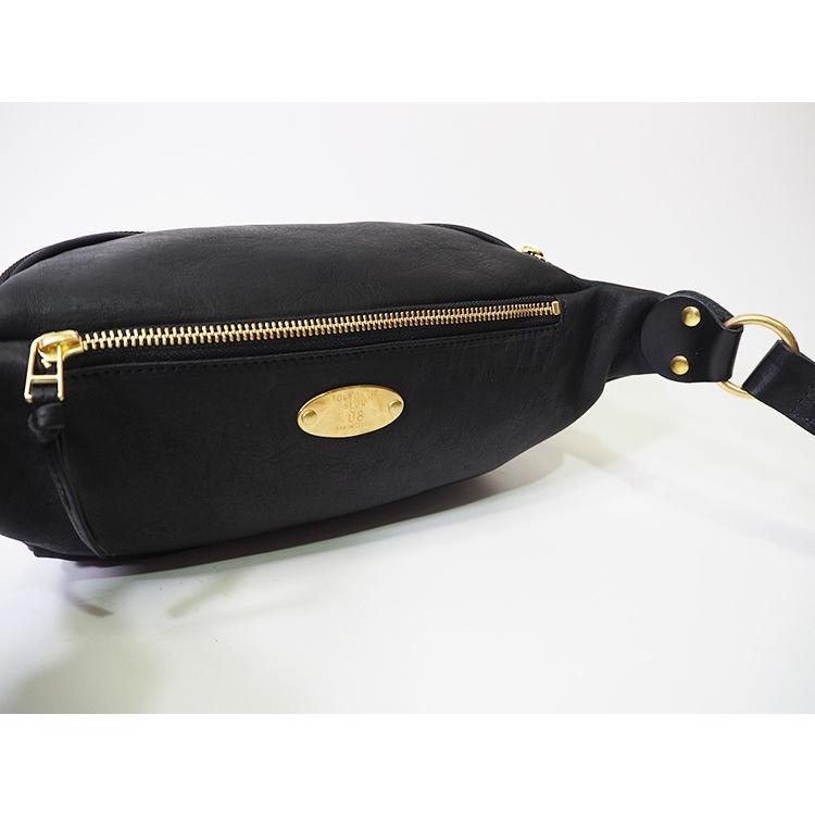 スロウSLOW OIL POLISHED WAIST BAG 栃木レザー