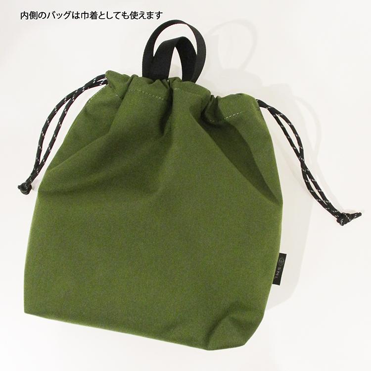 SML エスエムエル ナイロン ポリエステル メッシュ 巾着 インナー 