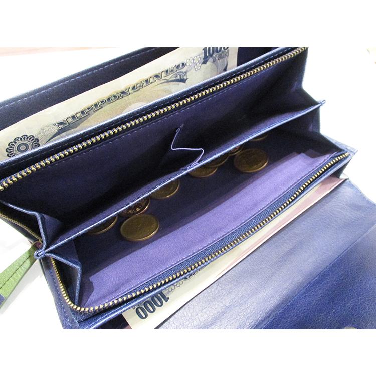 【新品】Sybilla カミーノ 本革 パッチワーク アート 長財布 ウォレット シビラ Sybilla カミーノ 本革 牛革 レザー パッチワーク アート