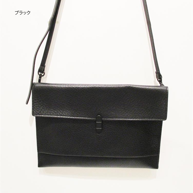 TOMOE トモエ バッグ 本革 牛革 シュリンクレザー サコッシュ クラッチ 