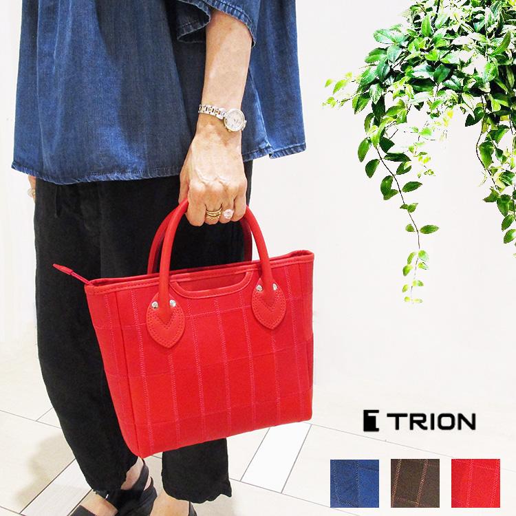 TRION トライオン トートバッグ パネル ミニト DPC252　グラブレザー トライオン TRION バッグ 本革 牛革 PANEL パネル グラブ レザー