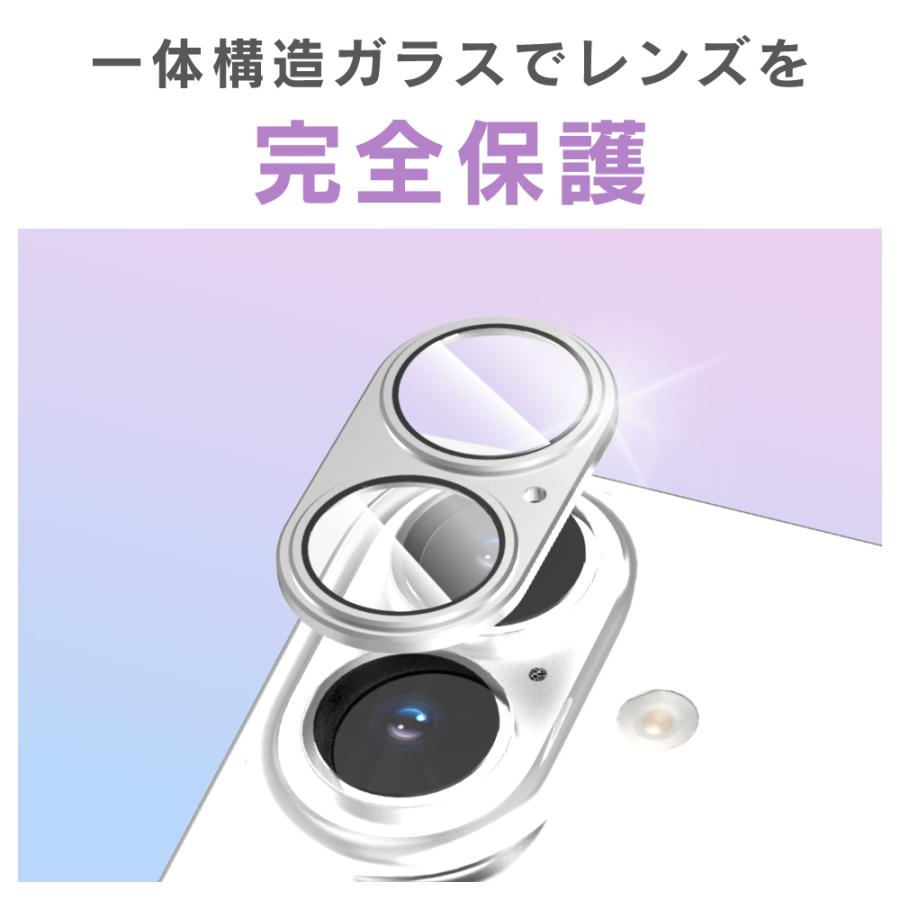 simplism（スマホ） Simplism amulet iPhone 16 / Plus PicPro アルミフレーム カメラレンズ保護 ...
