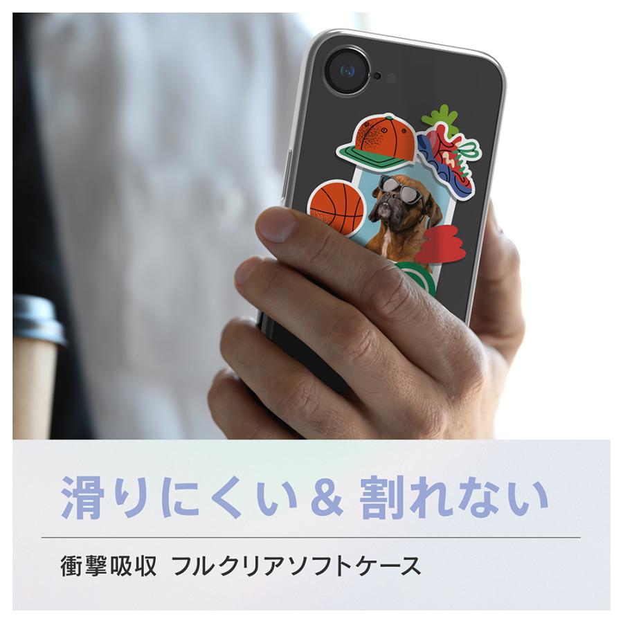 simplism シンプリズム iPhone 17e / iPhone 16e [Aegis Solid MyFav] 超精密設計 推し活クリアフルカバーTPUケース | simplism（スマホ） | 03