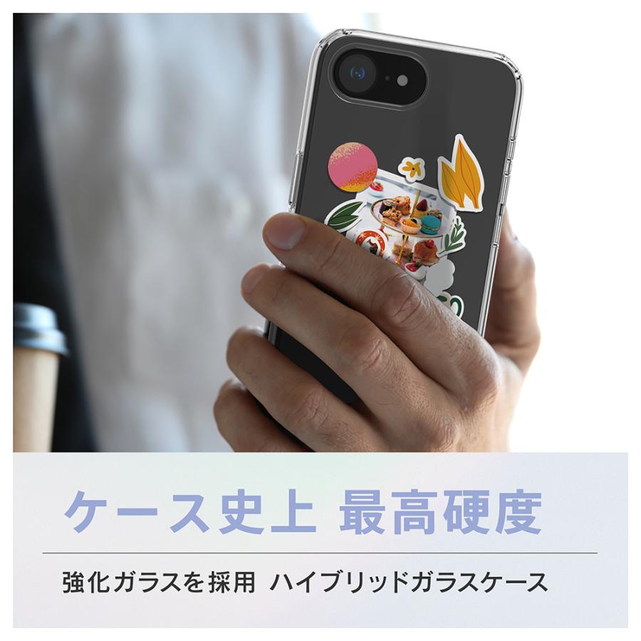 simplism シンプリズム iPhone 17e / iPhone 16e [GLASSICA MyFav] 推し活クリア背面ガラスケース | simplism（スマホ） | 03