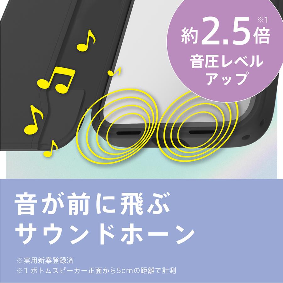 simplism シンプリズム iPhone 17e / iPhone 16e [Flip Shell MyFav] 背面クリア推し活フリップシェルケース | simplism（スマホ） | 04