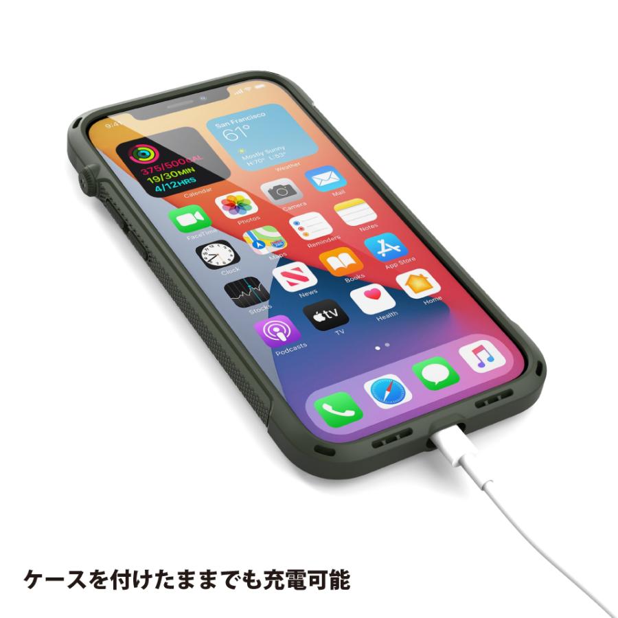 Catalyst カタリスト iPhone 12 12 Pro 2020 衝撃吸収ケース Vibeシリーズ アーミーグリーン｜trinitypremiumstore｜07