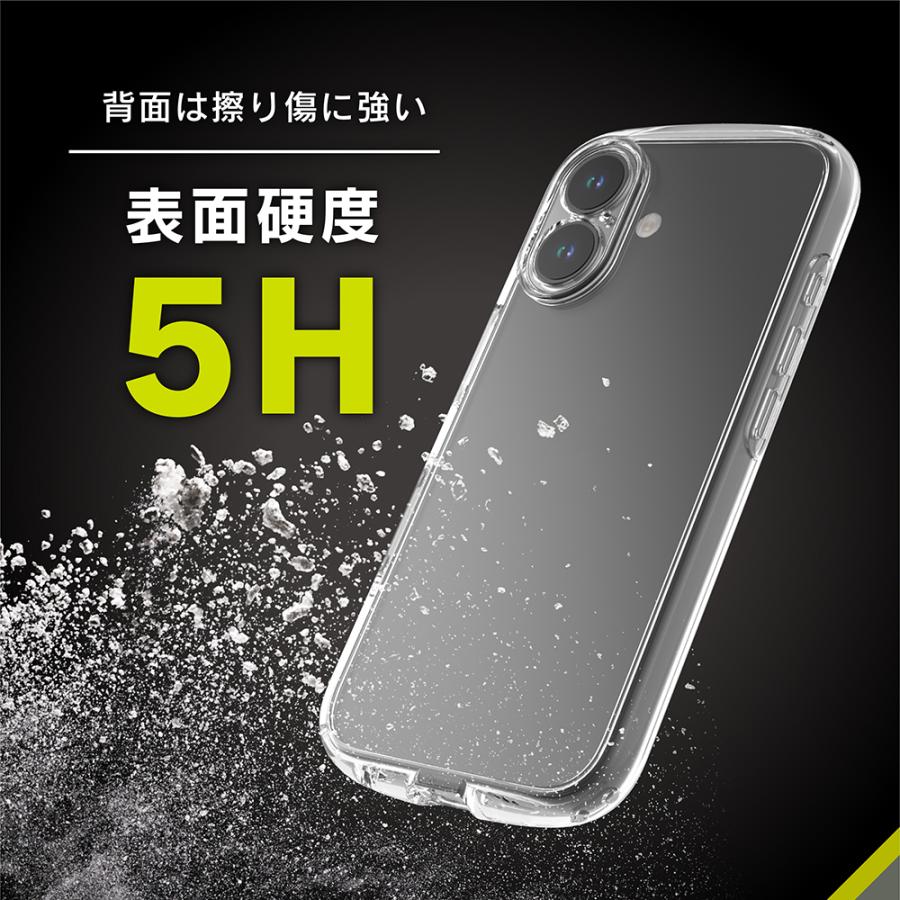 Simplism iPhone 16 Plus LIGHT SHIELD Solid 超精密設計 衝撃吸収 ハイブリッドクリアケース | simplism（スマホ） | 05