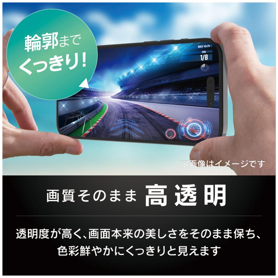 Simplism iPhone 16 / 15 / 15 Pro / 14 Pro Gaming Glass 透明 ゲーム専用ガラス | simplism（スマホ） | 03