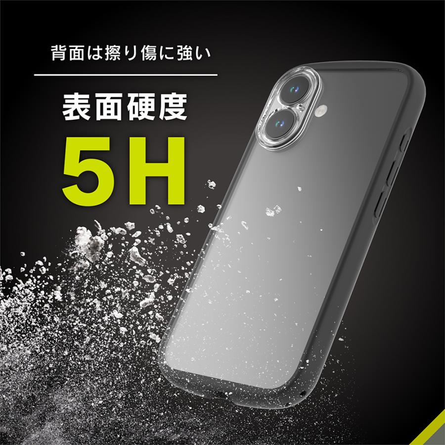 Simplism iPhone 16 LIGHT SHIELD Solid 超精密設計 衝撃吸収 ハイブリッドクリアケース | simplism（スマホ） | 03
