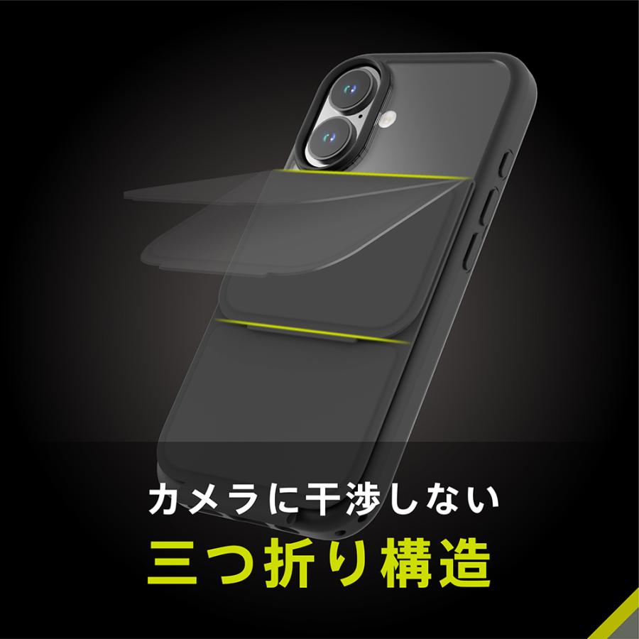 Simplism iPhone 16 Vertical Flip 縦開き背面クリアフリップケース | simplism（スマホ） | 03