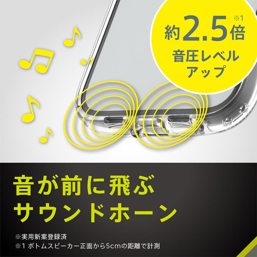 Simplism iPhone 16 Pro LIGHT SHIELD 衝撃吸収 ハイブリッドクリアケース | simplism（スマホ） | 04
