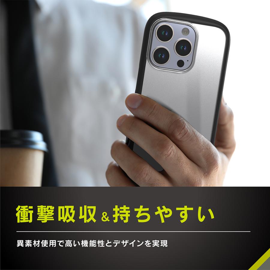 Simplism iPhone 16 Pro LIGHT SHIELD Hold ホールドリング付き 衝撃吸収 ハイブリッドクリアケース | simplism（スマホ） | 02