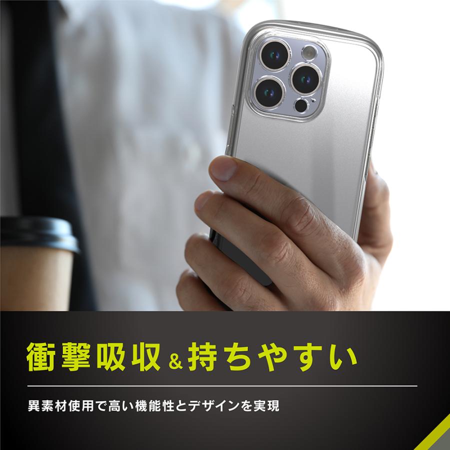 Simplism iPhone 16 Pro LIGHT SHIELD Solid 超精密設計 衝撃吸収 ハイブリッドクリアケース | simplism（スマホ） | 02