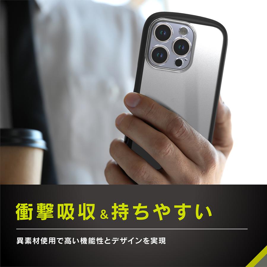 Simplism iPhone 16 Pro LIGHT SHIELD Solid 超精密設計 衝撃吸収 ハイブリッドクリアケース | simplism（スマホ） | 02