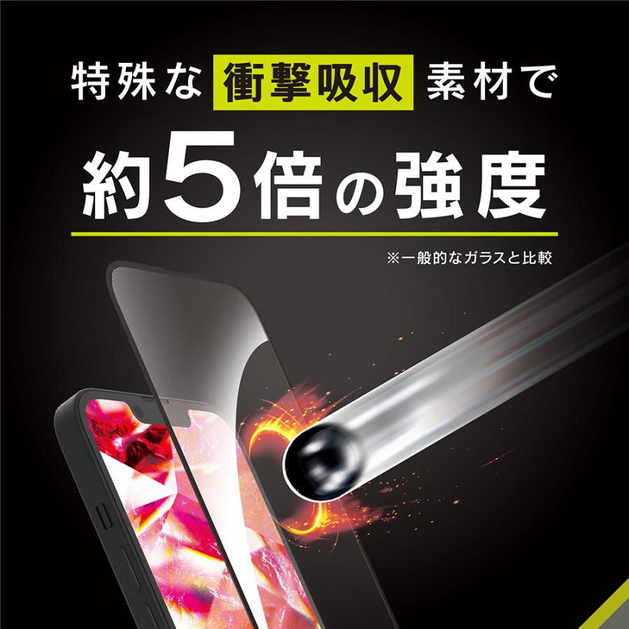 simplism シンプリズム iPhone 17e / iPhone 16e / iPhone 14 / 13 / 13 Pro [FLEX 3D Toughness Glass] 超耐衝撃 ゴリラガラス 高透明 複合フレームガラス | simplism（スマホ） | 04