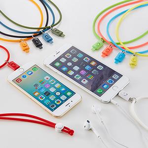 Simplism Lightningコネクター用ネックストラップ レッド iphone｜trinitypremiumstore｜06