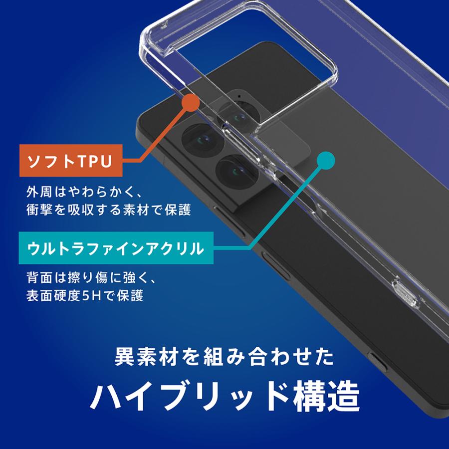trinity（トリニティ） [Turtle] ハイブリッドケース Xperia1VIII用 TR