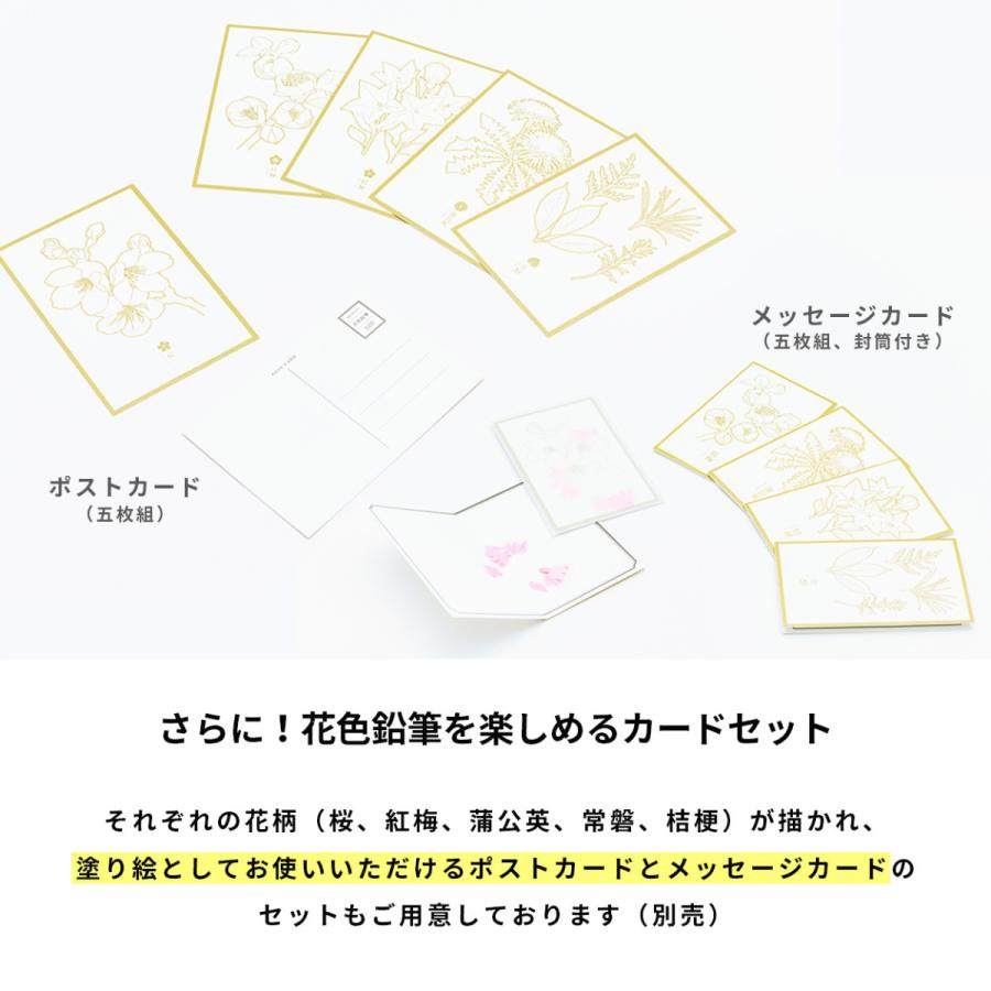 海外 色鉛筆 花色鉛筆 Flower Pencils Hana 5色セット かわいい 誕生日 塗り絵 プレゼント おしゃれ こども ギフト プチギフト 誕プレ 文具女子博 文具大賞 送料無料 Materialworldblog Com