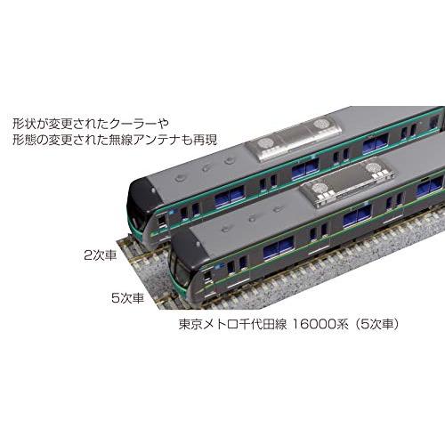 KATO 木材 Nゲージ 東京メトロ 千代田線16000系 5次車 6両基本セット 10-1605 鉄道模型 電車 