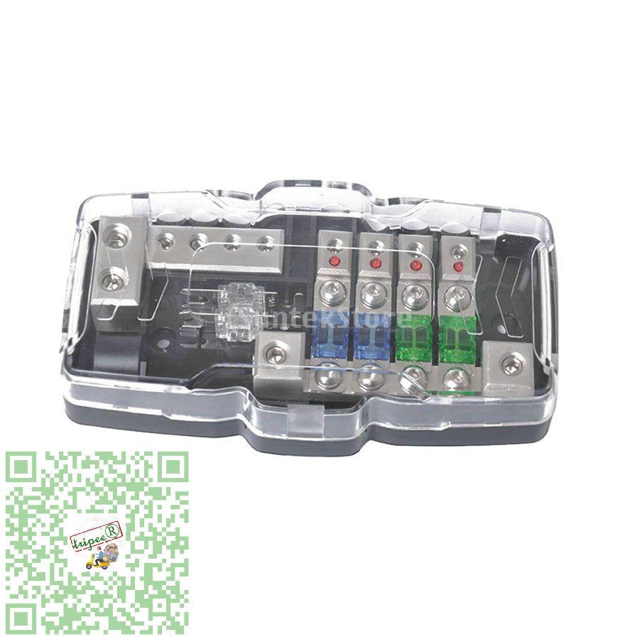 車 Anlブレードヒューズホルダー ヒューズボックス 分配ブロック 30a 60aヒューズ I2nff99 トリッピー 通販 Yahoo ショッピング