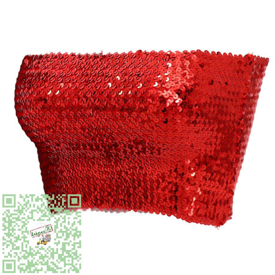 待望 5ピース 個レディーススパンコールチューブトップブラウスチェストラップクラブウェアベストコスチューム Cisama Sc Gov Br