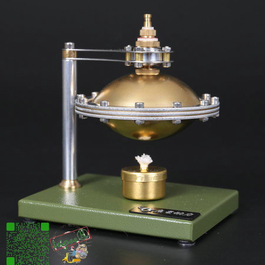 3xミニチュアUFOスピン熱風蒸気エンモデル工学教育玩具キット 