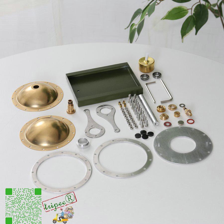 3xミニチュアUFOスピン熱風蒸気エンモデル工学教育玩具キット 