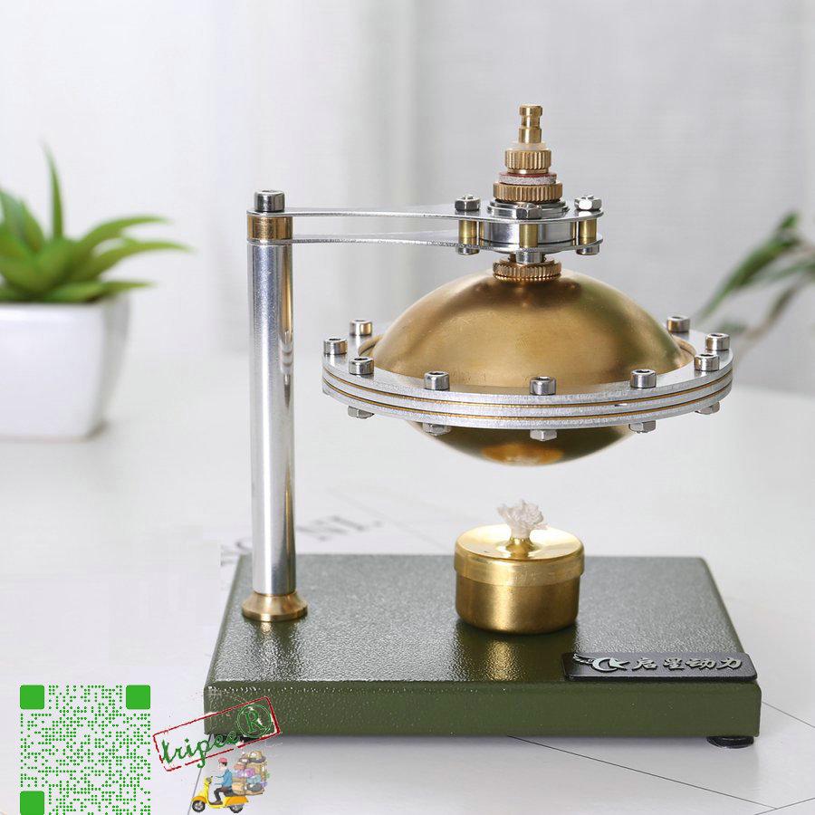 3xミニチュアUFOスピン熱風蒸気エンモデル工学教育玩具キット 