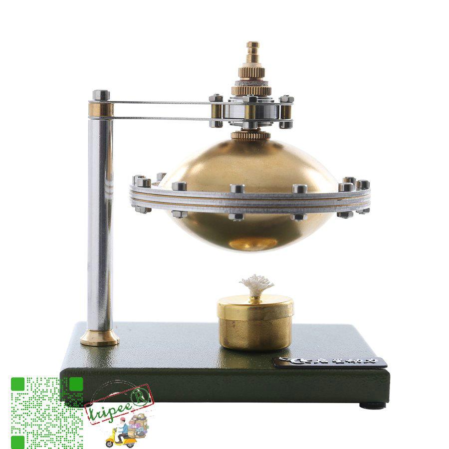 3xミニチュアUFOスピン熱風蒸気エンモデル工学教育玩具キット 