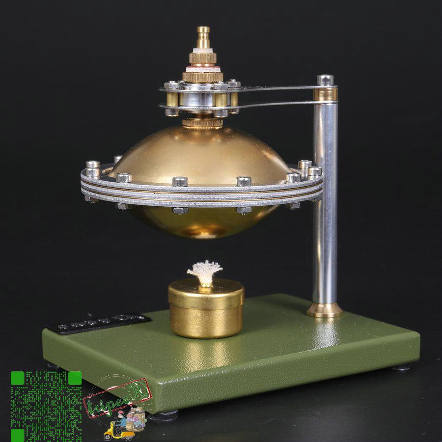 3xミニチュアUFOスピン熱風蒸気エンモデル工学教育玩具キット 
