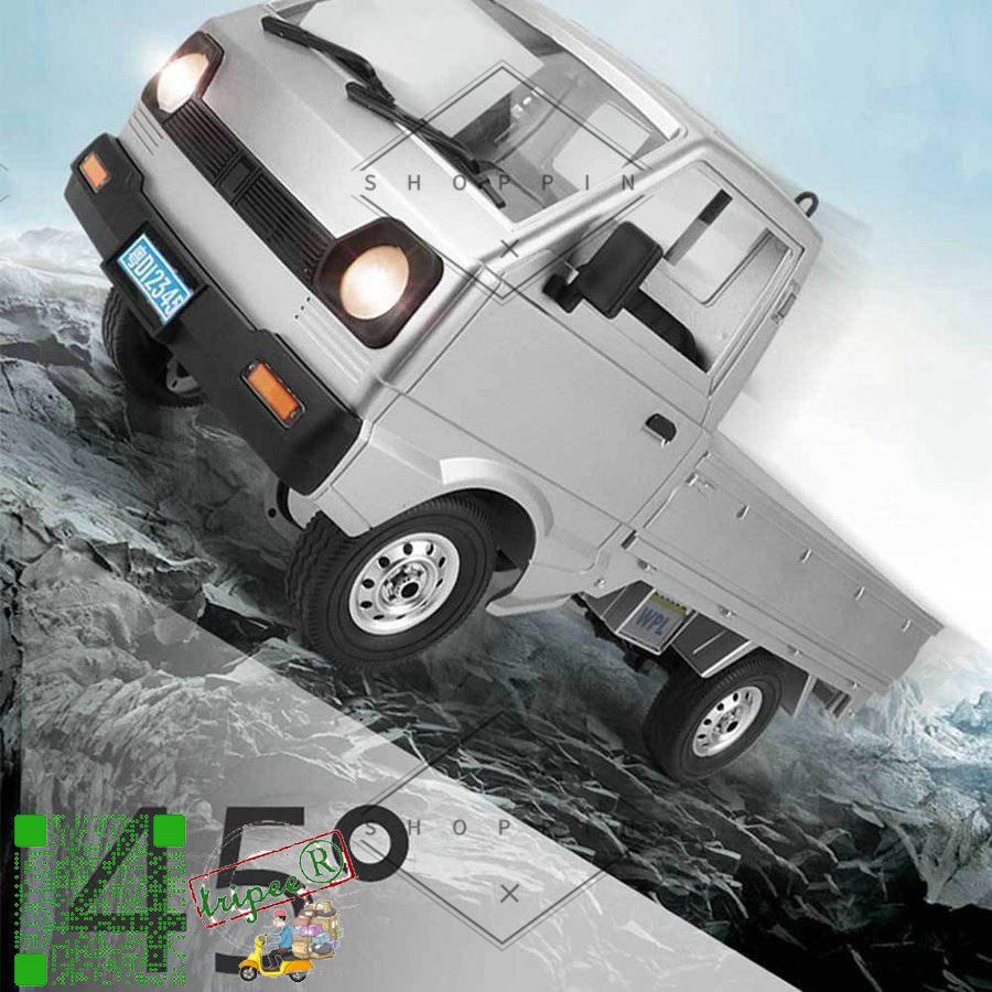 ラジコンカー オフロード 子供 車 おもちゃ 軽トラ ラジコン 操作時間60分 1/10スケール RCカー 改造やカスタム可能 キャリートラック 