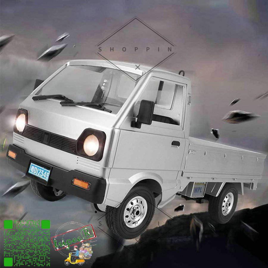 ラジコンカー オフロード 子供 車 おもちゃ 軽トラ ラジコン 操作時間60分 1/10スケール RCカー 改造やカスタム可能 キャリートラック 