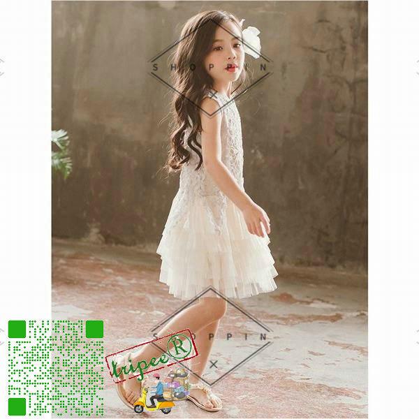 子供ドレス ワンピース 女の子 レースドレス チュール ノースリープ 可愛い 女児 キッズ 結婚式 フォーマル 発表会 ウエディング プレゼント 演出服 激安正規