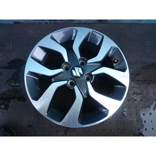 ソリオ MA36S に着用 中古 純正アルミホイール 1本のみ 15×5J 4穴、100