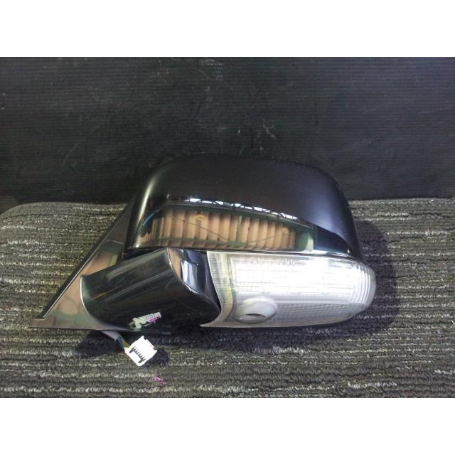 デリカD5 DBA-CV2W 左ドアミラー 黒/X37 H24 7ピン 電動格納 クリア 