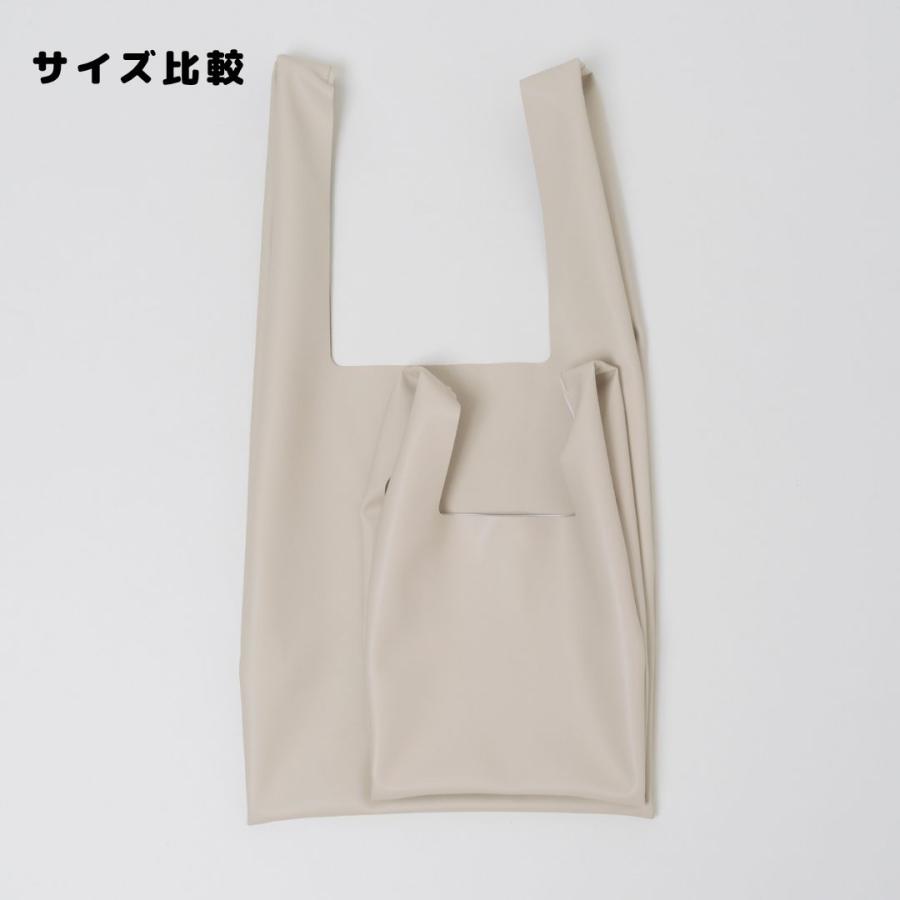 マルシェバッグ】 エコバッグ フェイクレザー レザー : tonto Yahoo!店