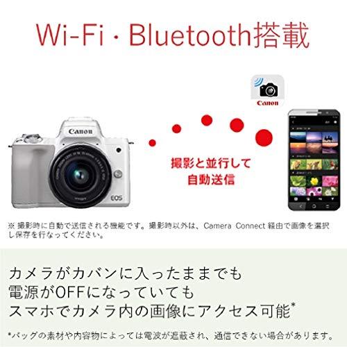 Canon ミラーレス一眼カメラ EOS Kiss M ダブルズームキット