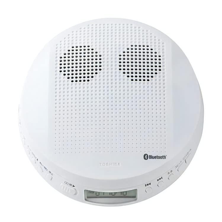 東芝 ポータブルCDプレーヤー ホワイト TY-P50(W) : トリプルハート