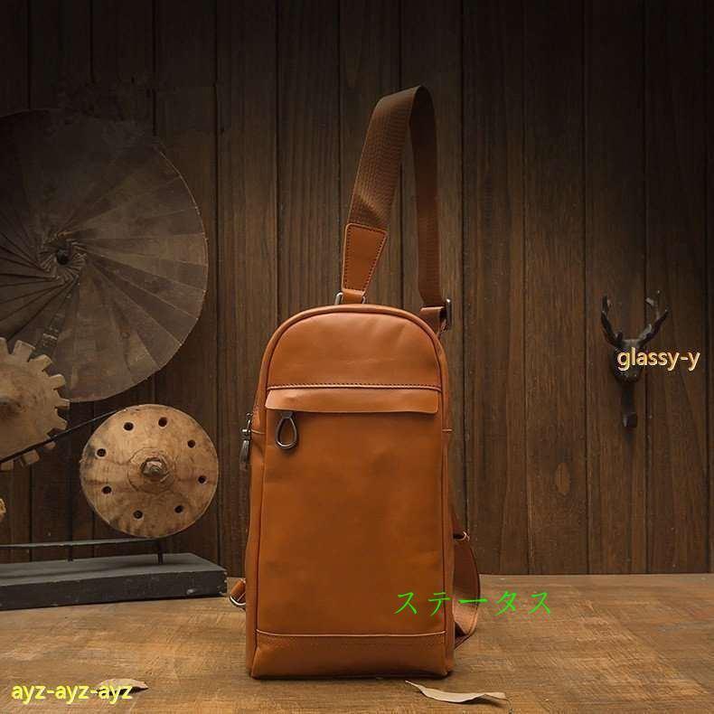 本革 ボディバッグ メンズ ワンショルダーバッグメンズ メンズ バッグ 斜め掛け 牛革 ワンショルダーバッグメンズ オイルプルアップレザー 運動 トリプルハウス アウトドアyo A 8 Pbc ヌメ革 オイルプルアップレザー