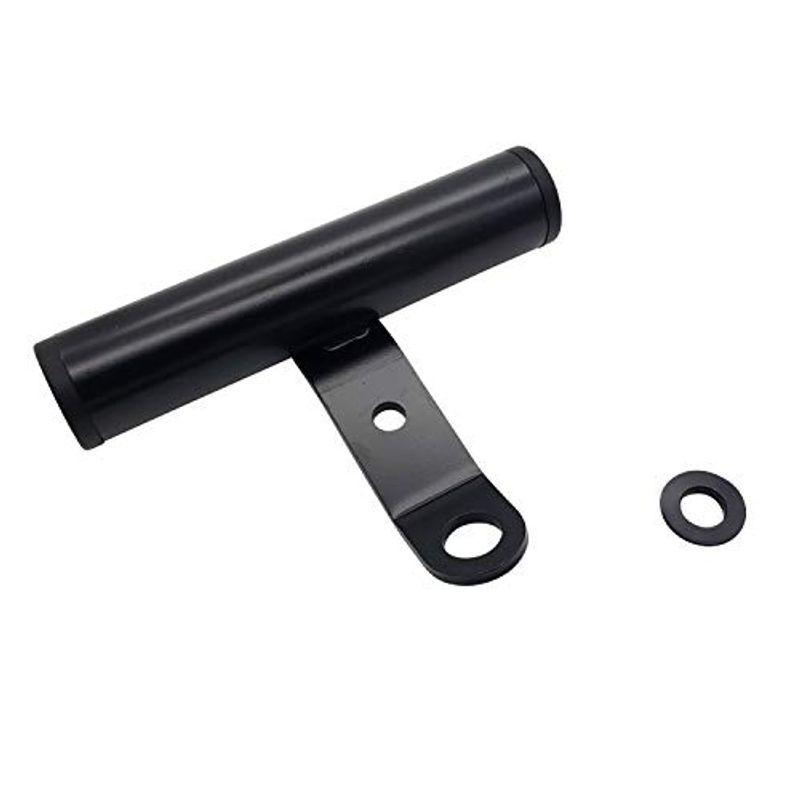 Verocity バイク ミラークランプバー 22 2mm ブラック ミラー取付穴利用タ マルチバーホルダー 有効長40mm 贈物 全長100mm