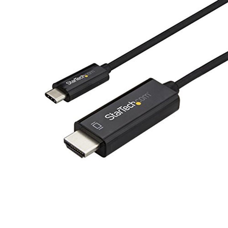 StarTech.com USB-C - HDMIケーブル 3m 60Hz ブラック CDP2HD3MBNL 12月スーパーSALE 4K 売上実績NO.1