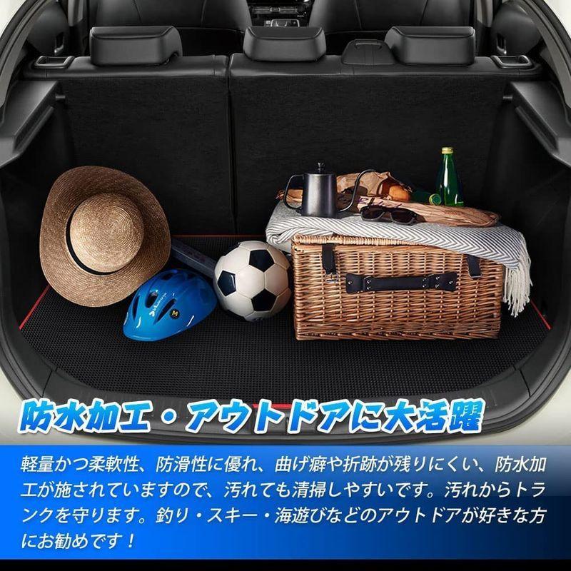 Mixsuper ラゲッジマット トヨタ 新型アクア Mx系 トランクマット 巻け収納 軽量 防水 車種専用設計 ラゲージトレイ カーゴマッ その他車用マット Www Mantraman Com Mx