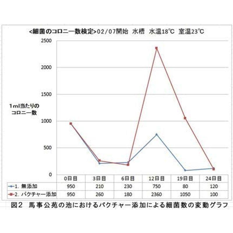 21秋冬新作 水質浄化活性材バクチャー 海水 ６０ｌ用 Sakcc Ca