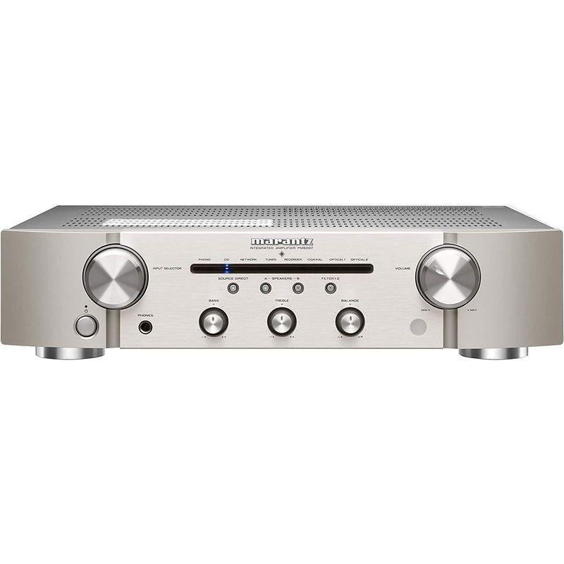 【２点セット】 マランツ Marantz プリメインアンプ PM6007 92kHz/24bit対応/デジタル入力対応 シルバーゴールド PM6007/FN 【ZY6919291935】(25139円)