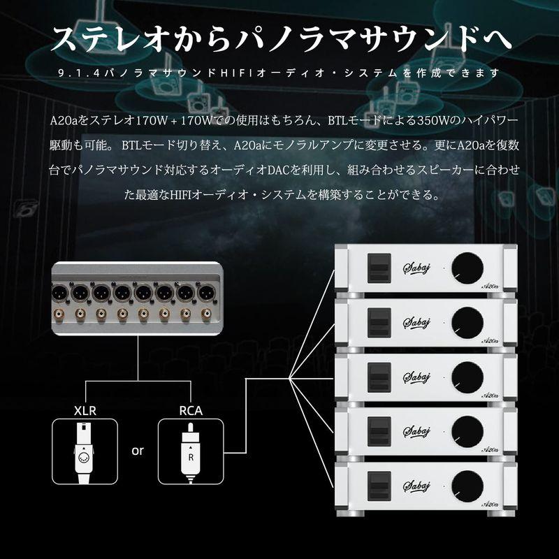 Sabaj A20a アンプ Bluetooth 5.0 パワーアンプ ステレオ/モノラル フルレンジ/ローパス HI-FI クラスD 1c Bluetooth A20a アンプ パワーアンプ ステレオ/モノラル フルレンジ/ローパス HI FI クラスD 1c