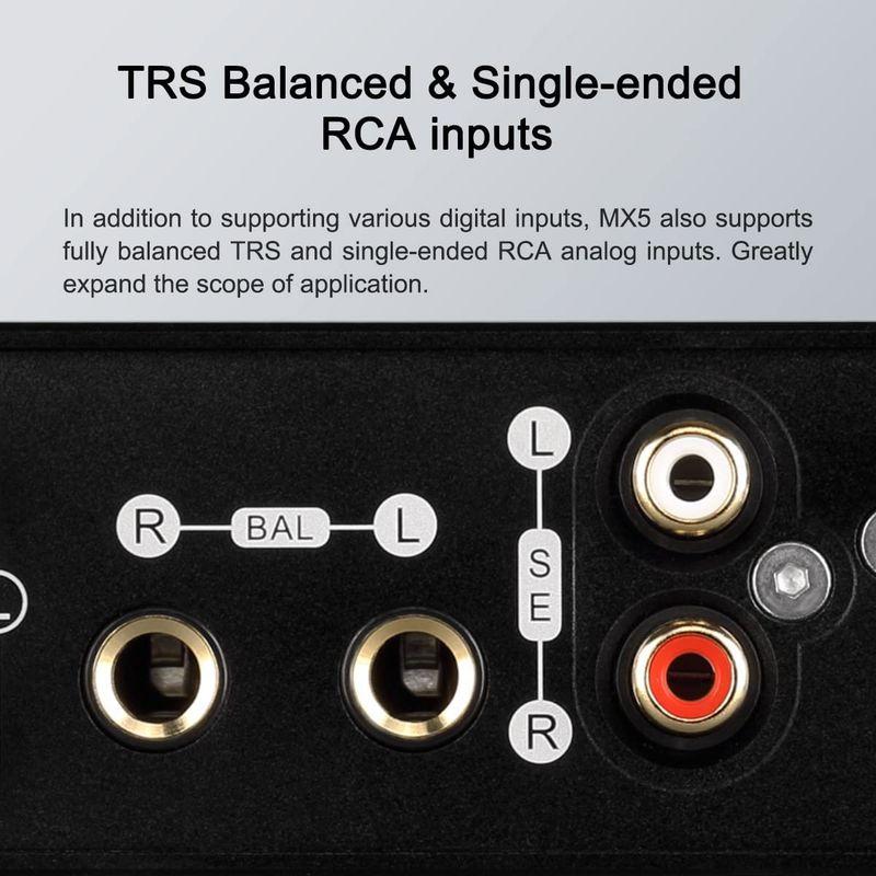 TOPPING MX5 ES9018Q2C ハイレゾオーディオ HIFI デコーダー アンプ 70W*2 DAC Bluetooth APT MX5 ES9018Q2C ハイレゾオーディオ HIFI デコーダー アンプ 70W*2 DAC Bluetooth APT