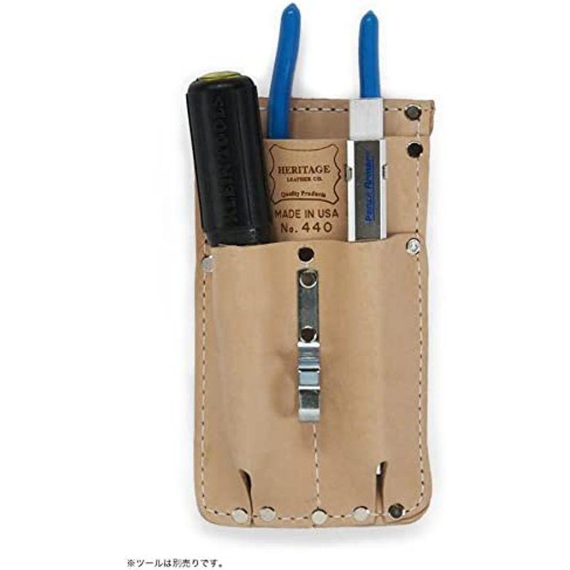 柔らかいHERITAGE LEATHER(ヘリテージレザー) 3-PKT RUSSET TOOL