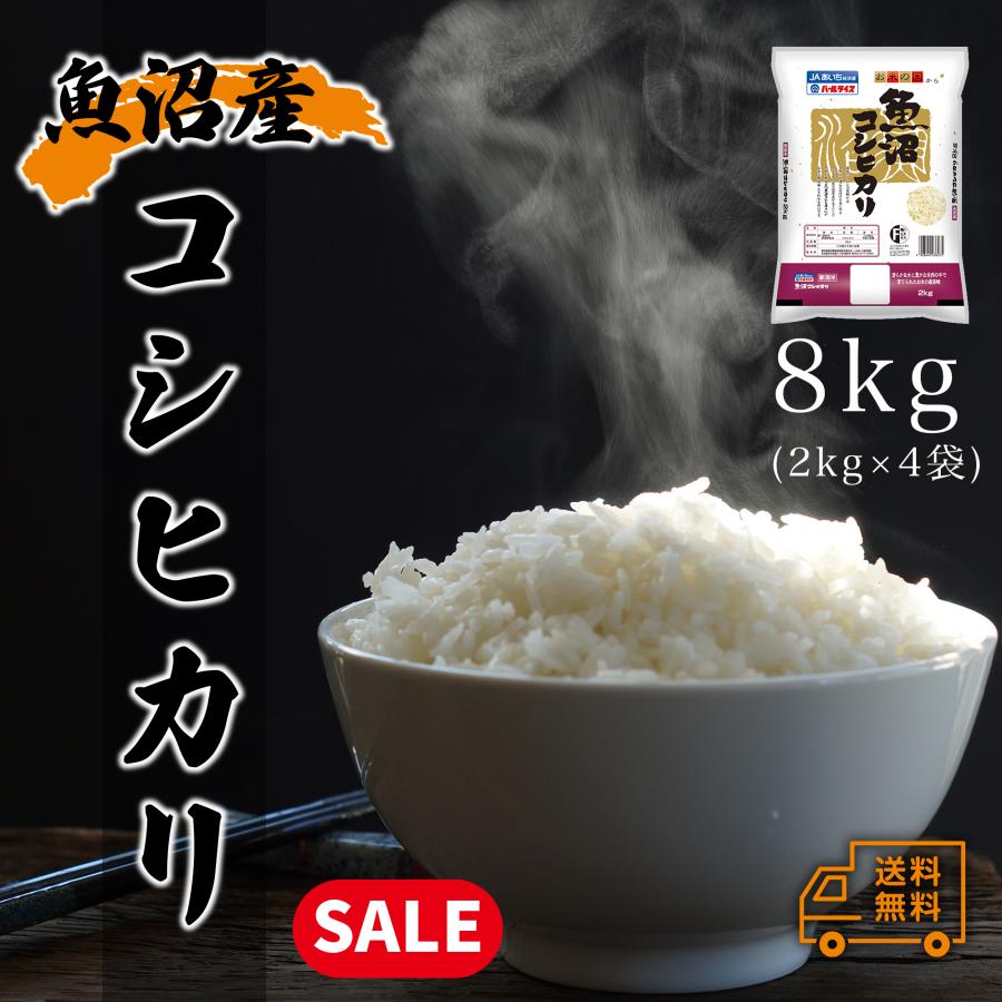 コシヒカリ 米 お米 8kg 新潟 魚沼産 白米 8キロ 令和5年産 送料 コシヒカリ 米 お米 8kg 新潟 魚沼産 白米 8キロ 令和5年産 送料