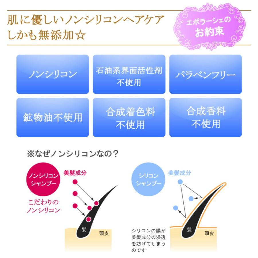 エポラーシェ ノーブルプラス トリートメント 無添加 ヘマチン ノンシリコン |  | 04